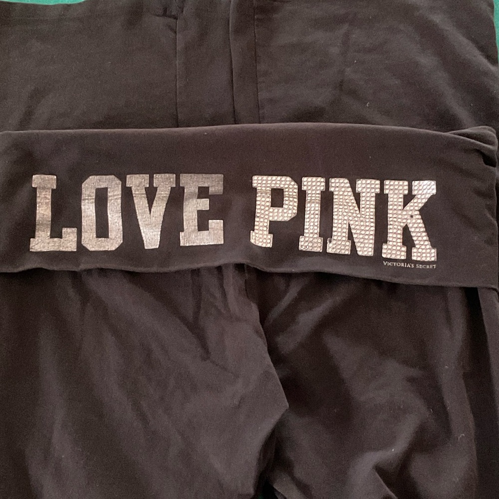 Victoria's Secret PINK Bling Yoga Pants Y2K